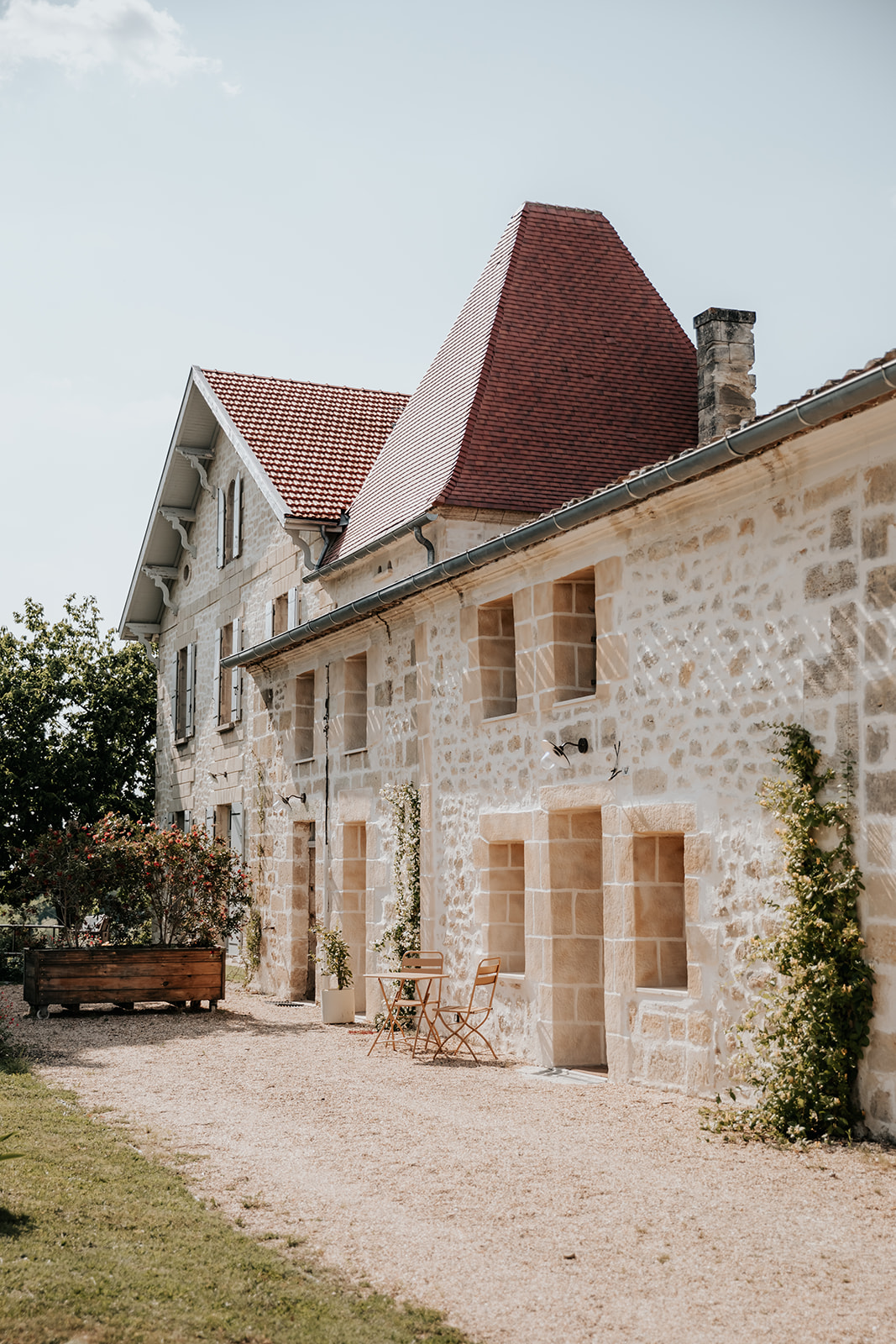 Lieu de réception au cœur des vignes